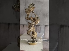 هنر فلزی بزرگ مجلسی در فضای باز در دریاچه تایهو مجسمه سنگ های فولاد ضد زنگ